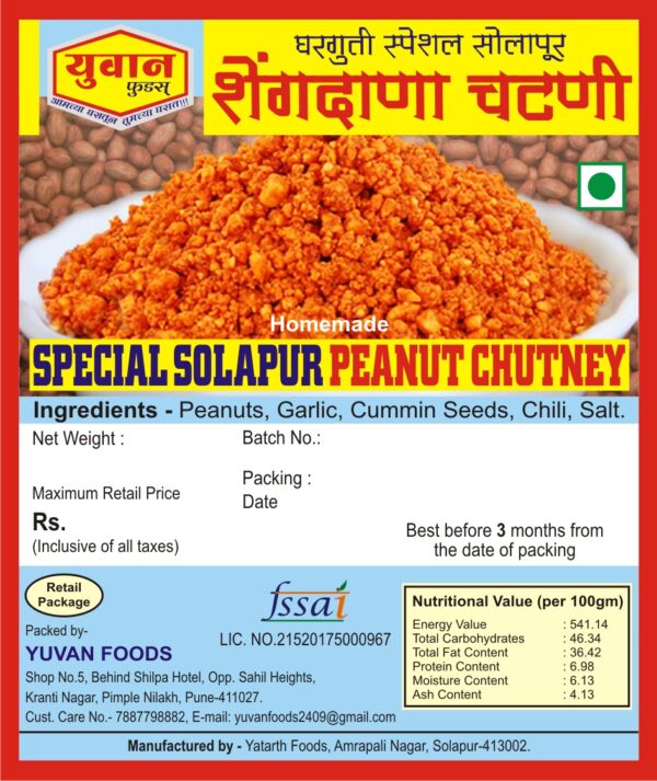 Solapuri Shenga Chutney - Image 2